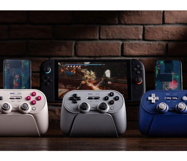 8BitDo Pro 3 Bluetooth Gamepad Purple RET00856 - 1371595 - zdjęcie 6